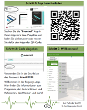 Zugang zur Tagungs-App
